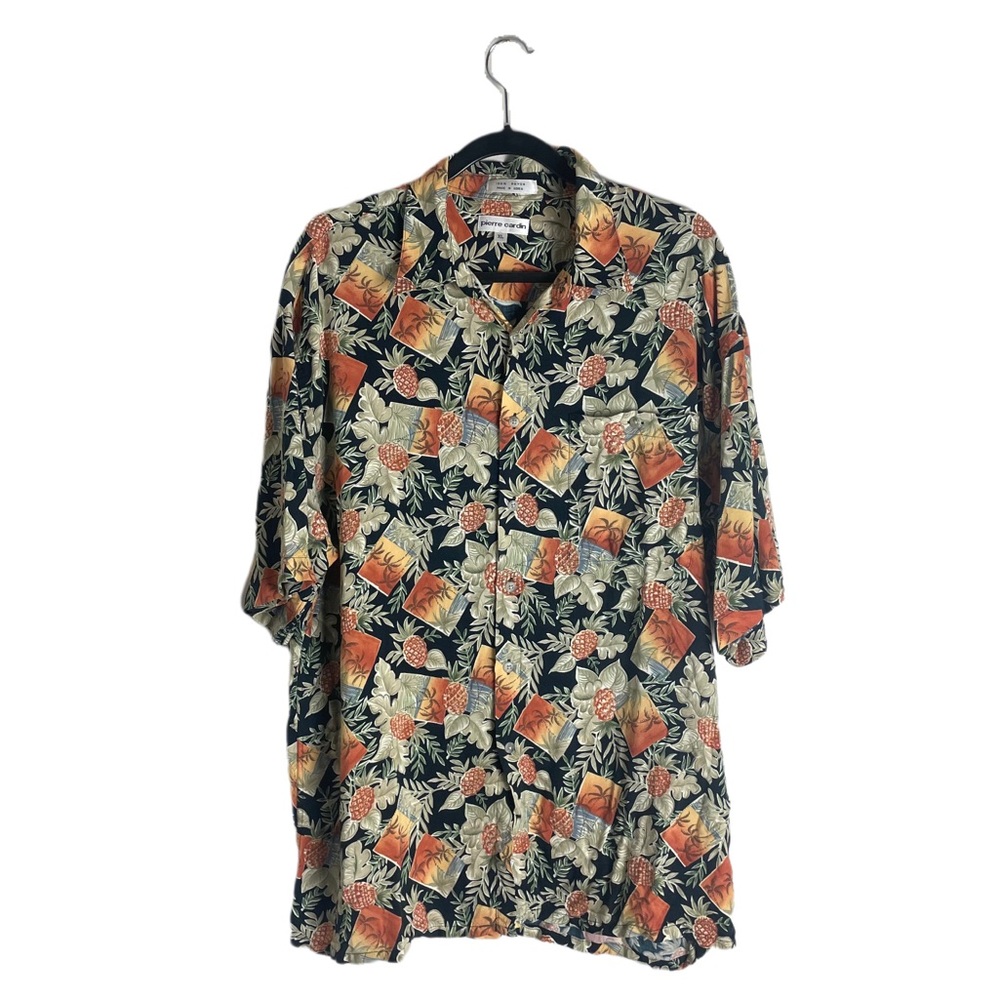 Pierre Cardin Tropical Button Up XL